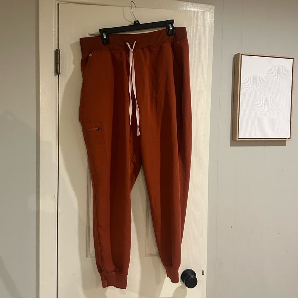 Figs High Waisted Zamora joggers scrub XL Auburn